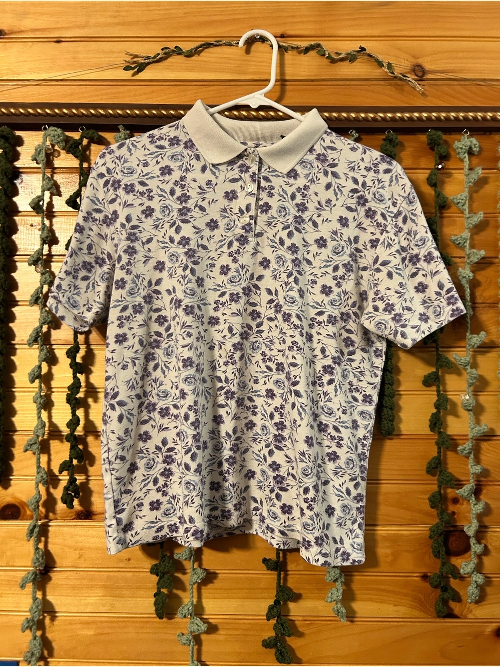 Vintage Liz Thomas floral top